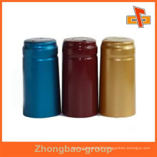 High quality Clear Pvc Heat Shrink Cap Seal for water labels